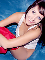Tight Red Shorts