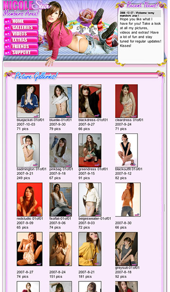 Nicole Star Review Members Area